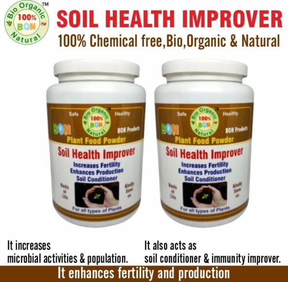 Soil Health Improver Powder BON Products Benefits Images)img